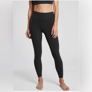 Athleta Elation 7/8 Tight. Black. Size M.